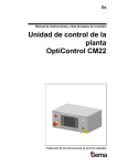 Unidad de control de la planta OptiControl CM22