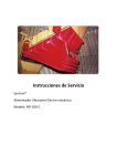 Instrucciones de Servicio - FMC Technologies Chile Ltda