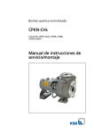 CPKN-CHs Manual de instrucciones de servicio/montaje