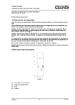 1 Indicaciones de seguridad 2 Estructura del mecanismo