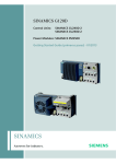 Convertidores SINAMICS G120D con control units