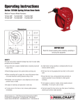 Reelcraft Series 7000 Twin Hydraulic Hose Reels