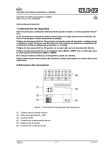 1 Indicaciones de seguridad 2 Estructura del mecanismo