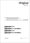 Instrucciones de servicio TERRASEM C 4 TERRASEM C