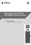 Flamcomat®, Flexcon® M-K SPC RS485, Protocolo de datos