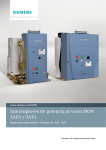 Interruptores de potencia al vacío SION 3AE5 y 3AE1