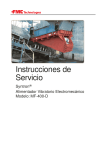 Instrucciones de Servicio - FMC Technologies Chile Ltda