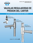 VALVULAS REGULADORAS DE PRESION DEL CARTER