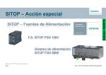 SITOP – Acción especial