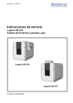 Instrucciones de servicio