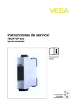 Instrucciones de servicio
