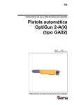Pistola automática OptiGun 2-A(X) (tipo GA02)