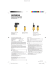 Transmetteur de pression SITRANS P220 / Transmisor de presión