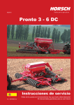 Pronto 3 - 6 DC - Horsch Maschinen GmbH