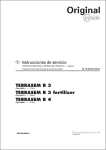 Instrucciones de servicio TERRASEM R 3 TERRASEM R 3 fertilizer