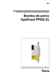 Bomba de polvo OptiFeed PP06(-E)
