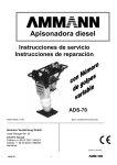 Apisonadora diesel