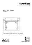 Instrucciones de servicio Español CHH 8000 Europa