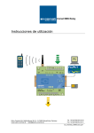 Relé Comat SMS instrucciones de utilización