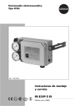 Instrucciones de montaje y servicio EB 8359