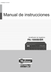 Manual de instrucciones