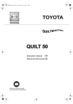 Manual usuario digital Quilt 50