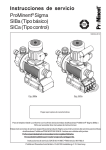 Instrucciones de servicio ProMinent® Sigma SIBa (Tipo básico