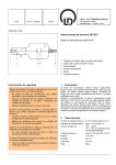 Instrucciones de servicio 555 610