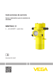 Instrucciones de servicio MINITRAC 31