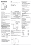 RESYS M40 instrucciones de servicio Relé de