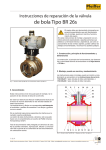 de bola Tipo BR 26s - Pfeiffer Chemie