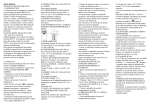 IROX HBR324 INSTRUCCIONES DE SERVICIO 1