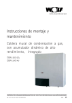 Instrucciones de montaje y mantenimiento
