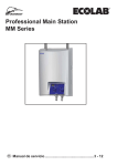 Professional Main Station MM Series Manual de servicio