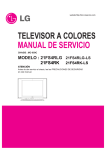 TELEVISOR A COLORES MANUAL DE SERVICIO