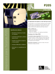 Especificaciones PDF