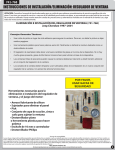 instrucciones de instalación/eliminación: regulador de ventana