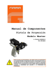 Manual de Componentes Pistola Proyección Master