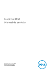 Inspiron 3650 Manual de servicio