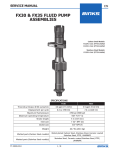 FX30 & FX35 FLUID PUMP ASSEMBLIES