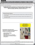 instrucciones de instalación/eliminación