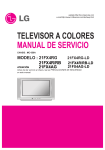 TELEVISOR A COLORES MANUAL DE SERVICIO