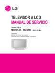 TELEVISOR A LCD MANUAL DE SERVICIO