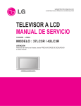 TELEVISOR A LCD MANUAL DE SERVICIO