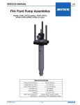 FX4 Fluid Pump Assemblies