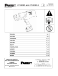 CT-2930/L and CT-2930/LE - Operation Manual