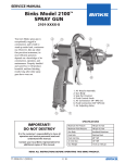 Binks Model 2100™ SPRAY GUN