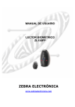 MANUAL LECTOR ZL100FP