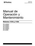 Manual de Operaci&oacute;n y Mantenimiento