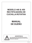 El Modelo 440 Manual